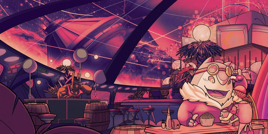 Intergalactic Space Bar